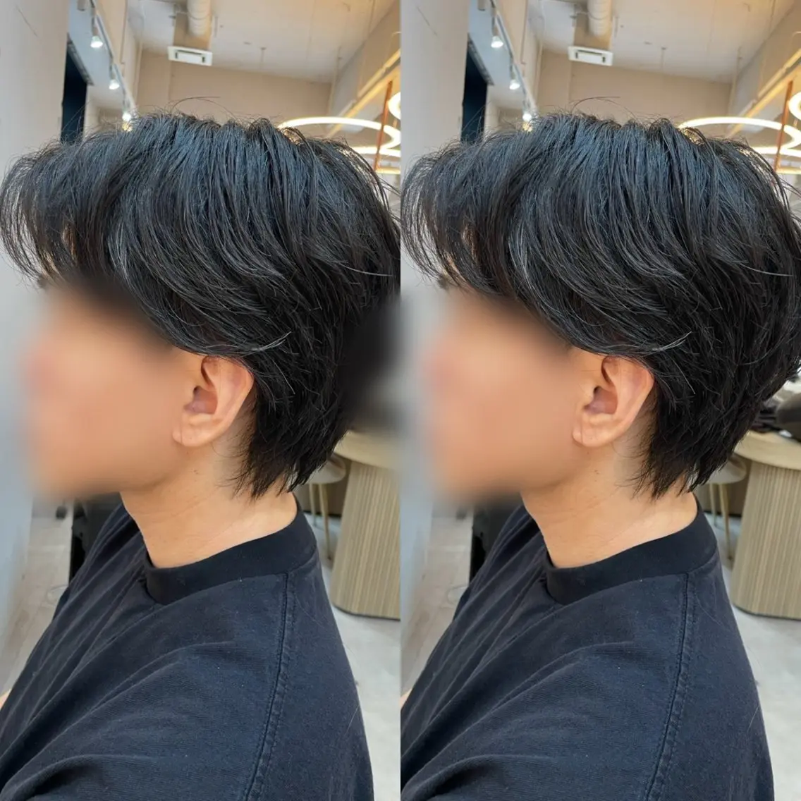 メンズ センターパート カットモデル募集🍒 りおのヘアスタイル