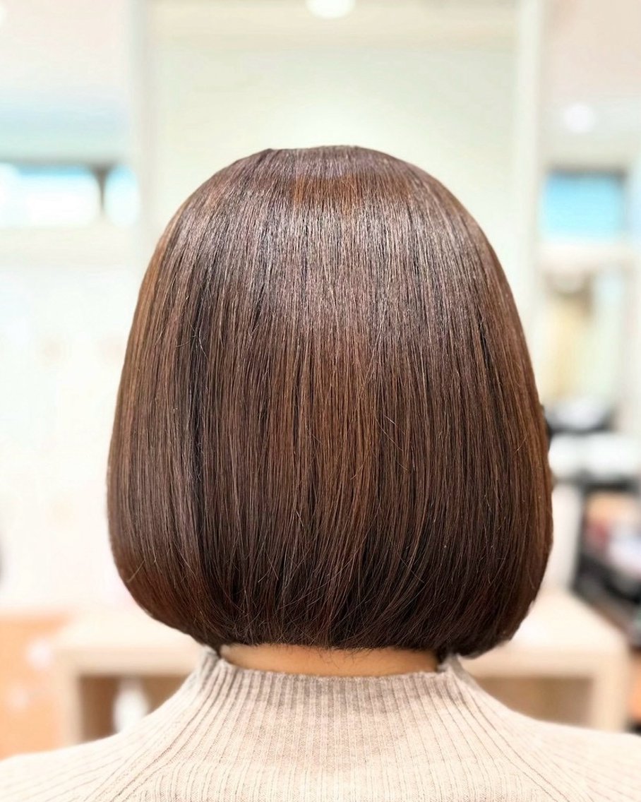 ミディアム カット こちんだ ともかのヘアスタイル