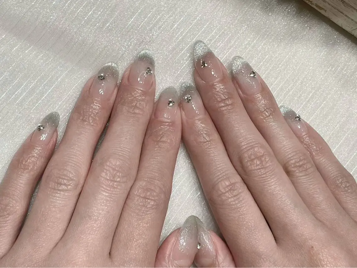 ネイル アートネイル フラワーネイル フットネイル ジェルネイル マグネットネイル babarla Nailのネイルデザイン