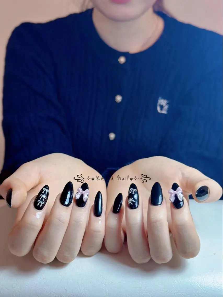 ネイル フレンチネイル 韓国ネイル シンプルネイル ネイルチップ ワンホンネイル ハンドネイル RAMU Nail 恵比寿店のネイルデザイン