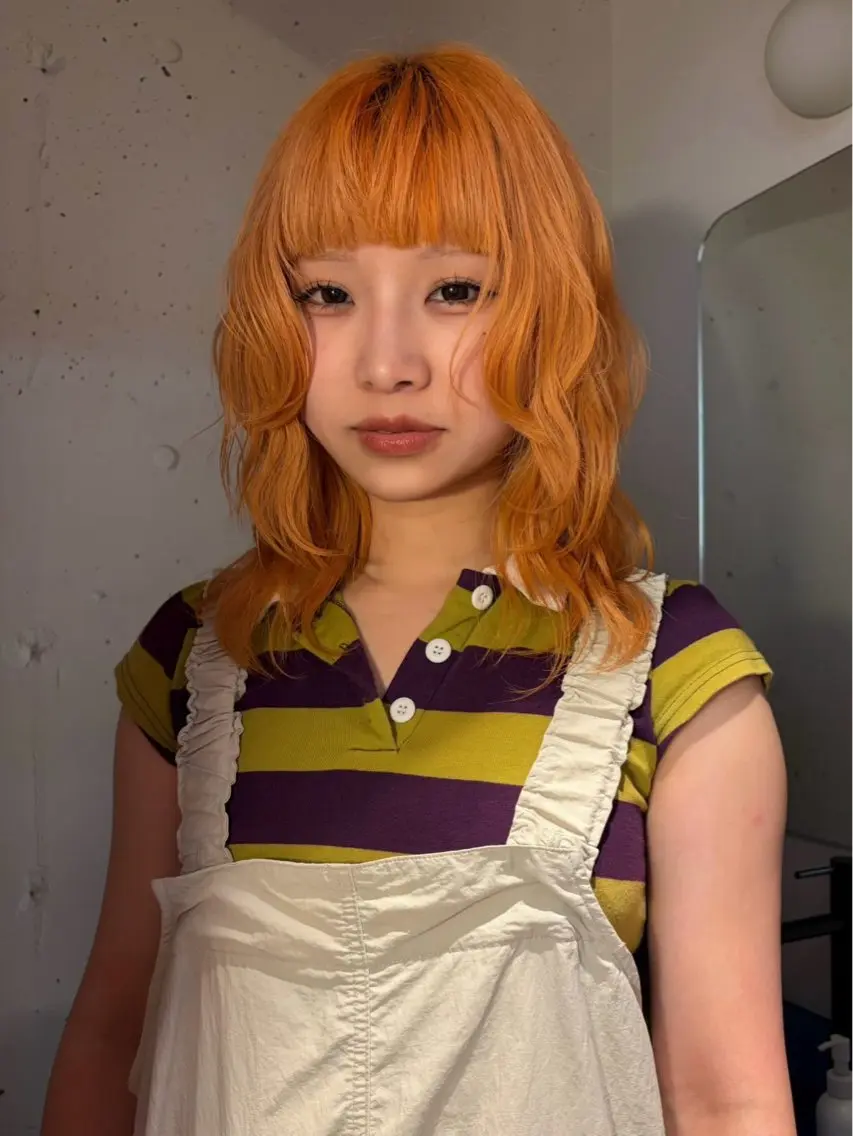 ミディアム SITY. NENE /カラーモデルのヘアスタイル