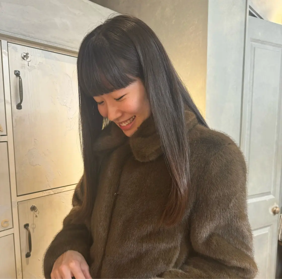 ロング カット 透明感カラー ☆akoのヘアスタイル