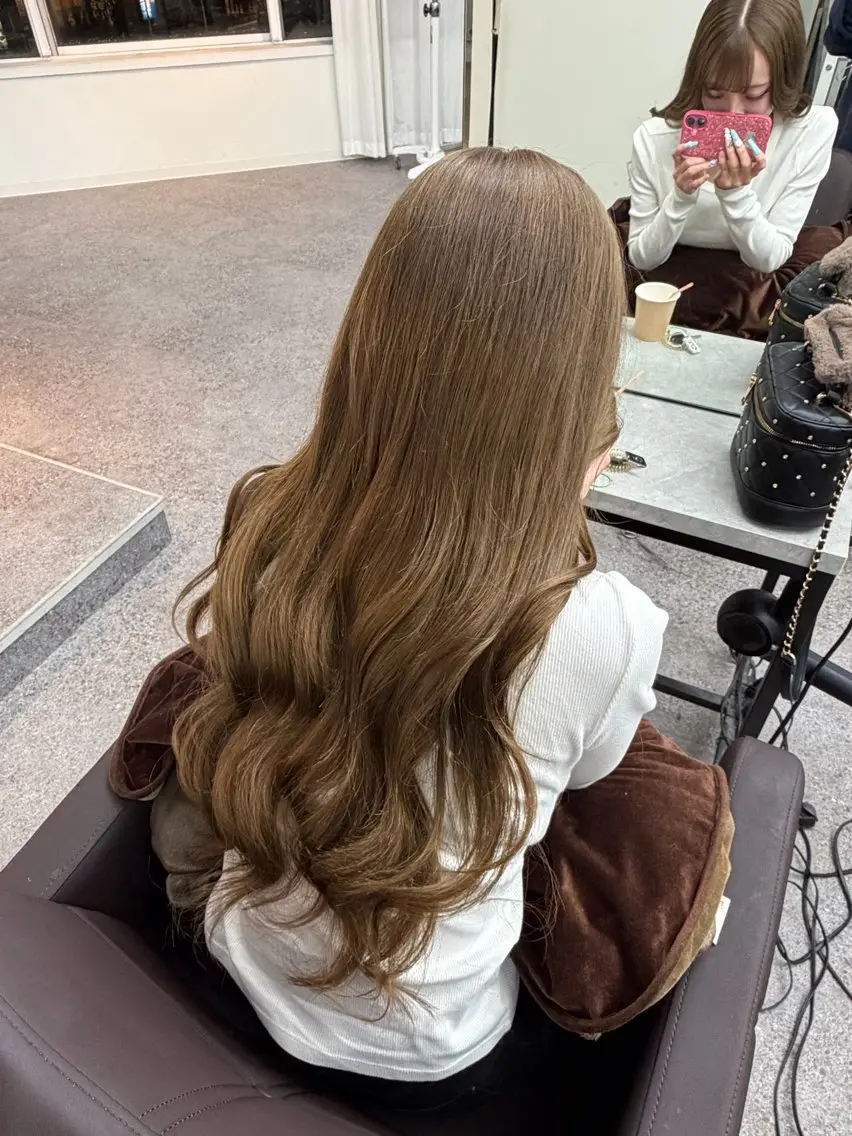 ロング ヘアカラー 〘 clan 〙 KURUMI🌺💖のヘアスタイル
