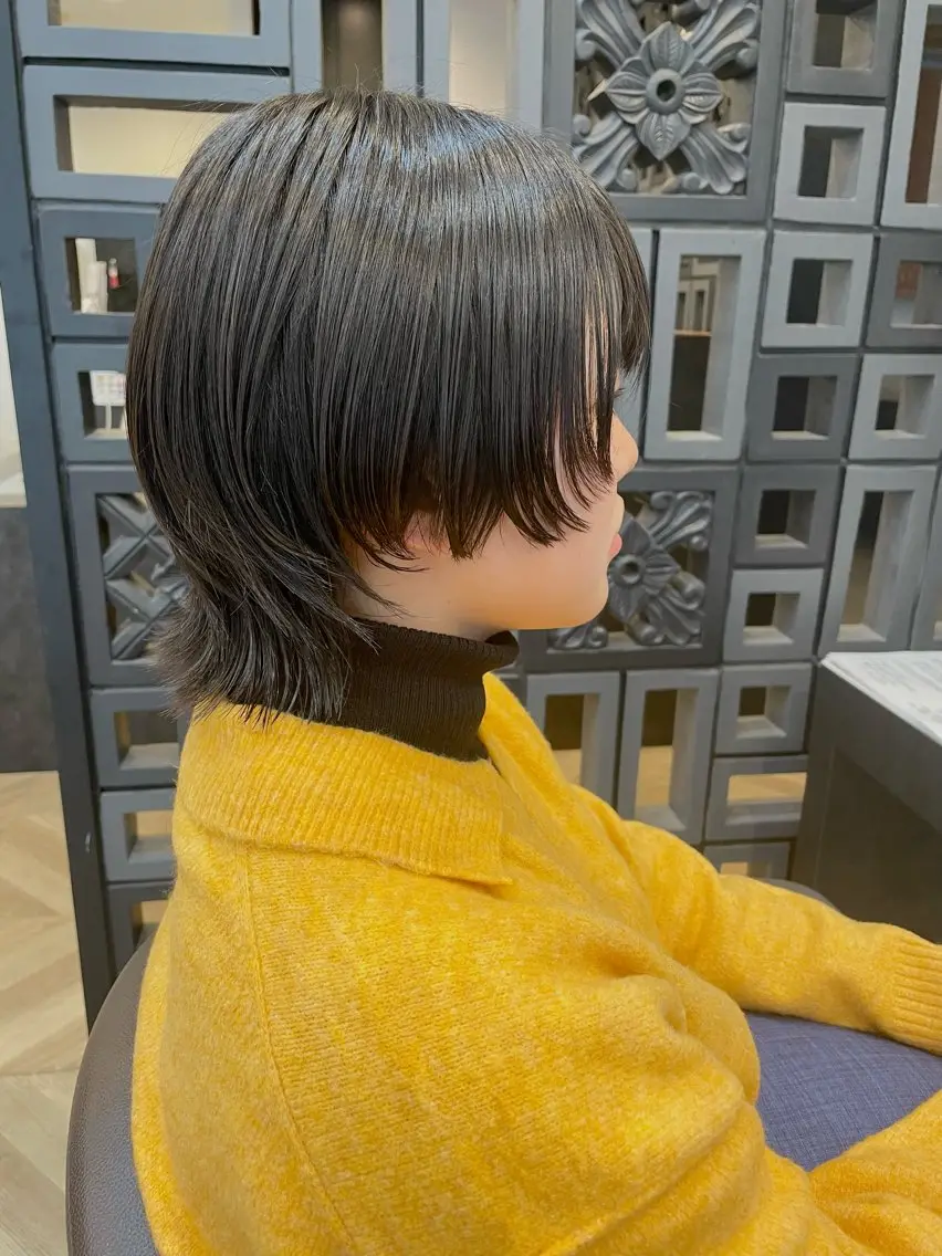 ミディアム ブリーチカラー🤍 ききのヘアスタイル
