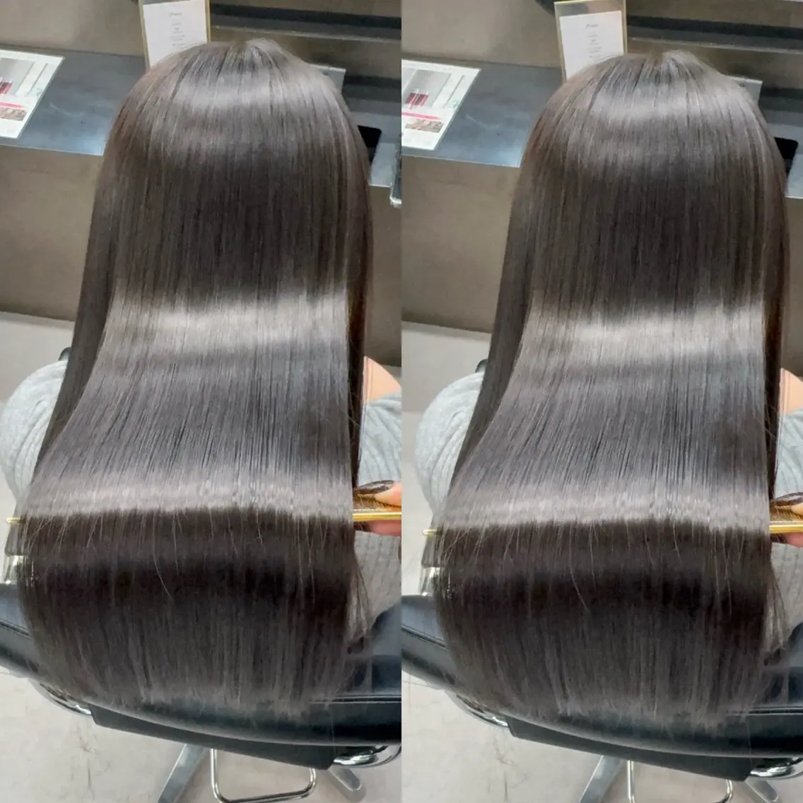 ロング 今話題の艶髪矯正 美艶カラー/FUKAのヘアスタイル