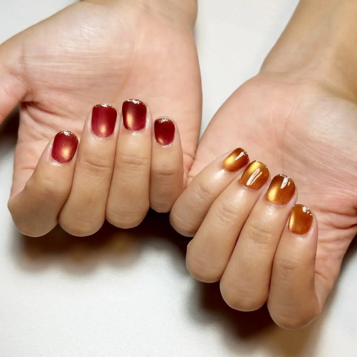 ネイル ハンドネイル Tiny Glowのネイルデザイン