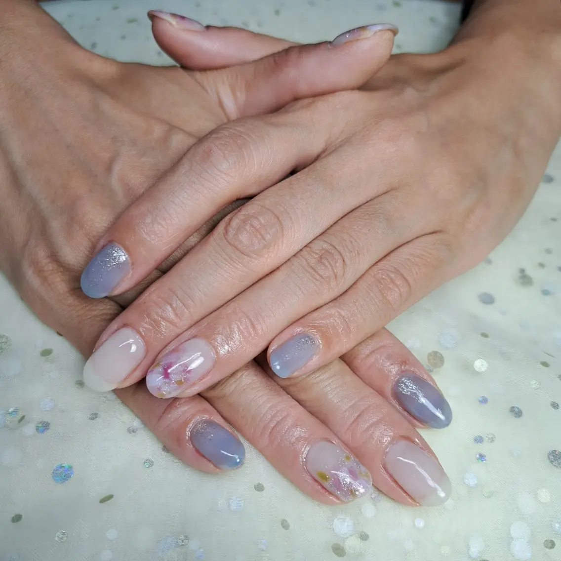 ネイル シンプルネイル HAYASHI  Nのネイルデザイン