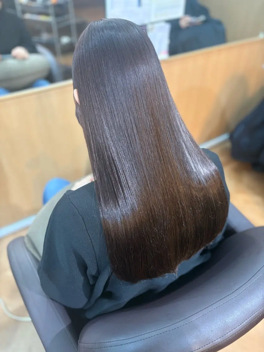 ロング カラー カット ヘアカラー 🍒Ayana🍒 艶カラー🍒のヘアスタイル