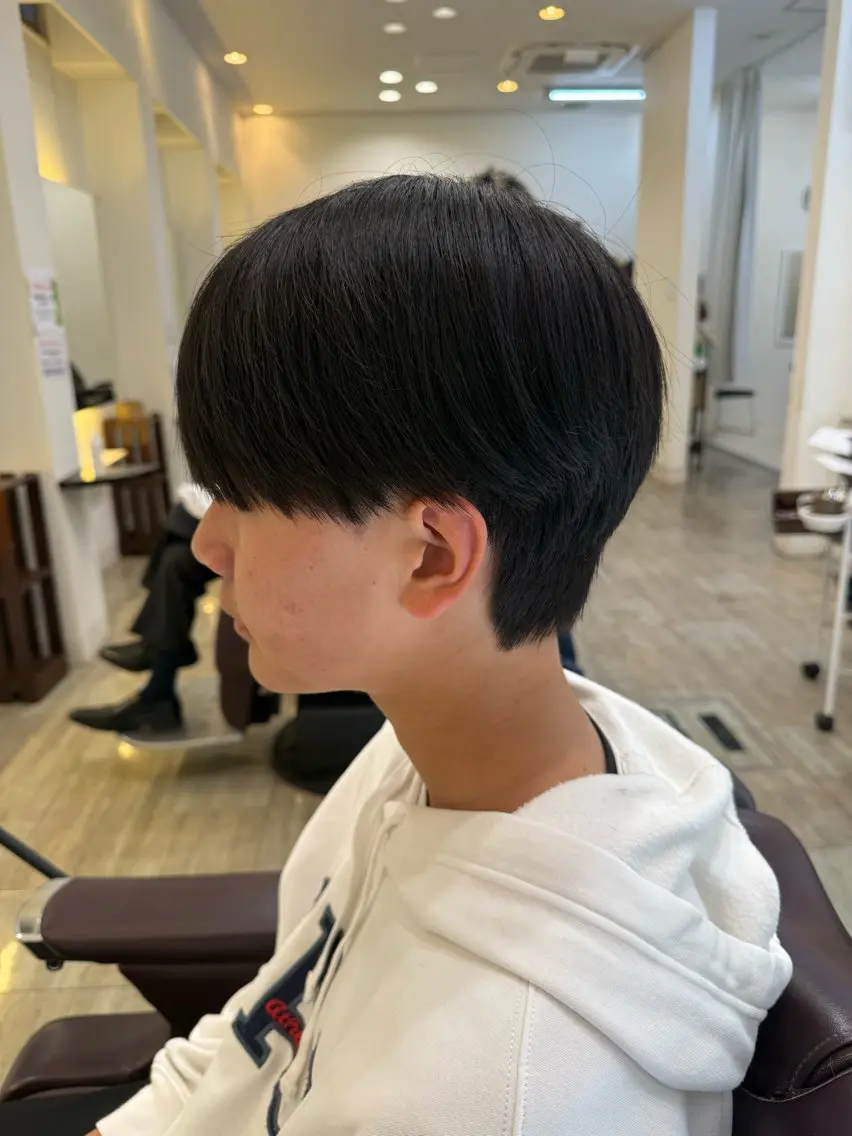 カラー メンズ 永井 天斗のヘアスタイル