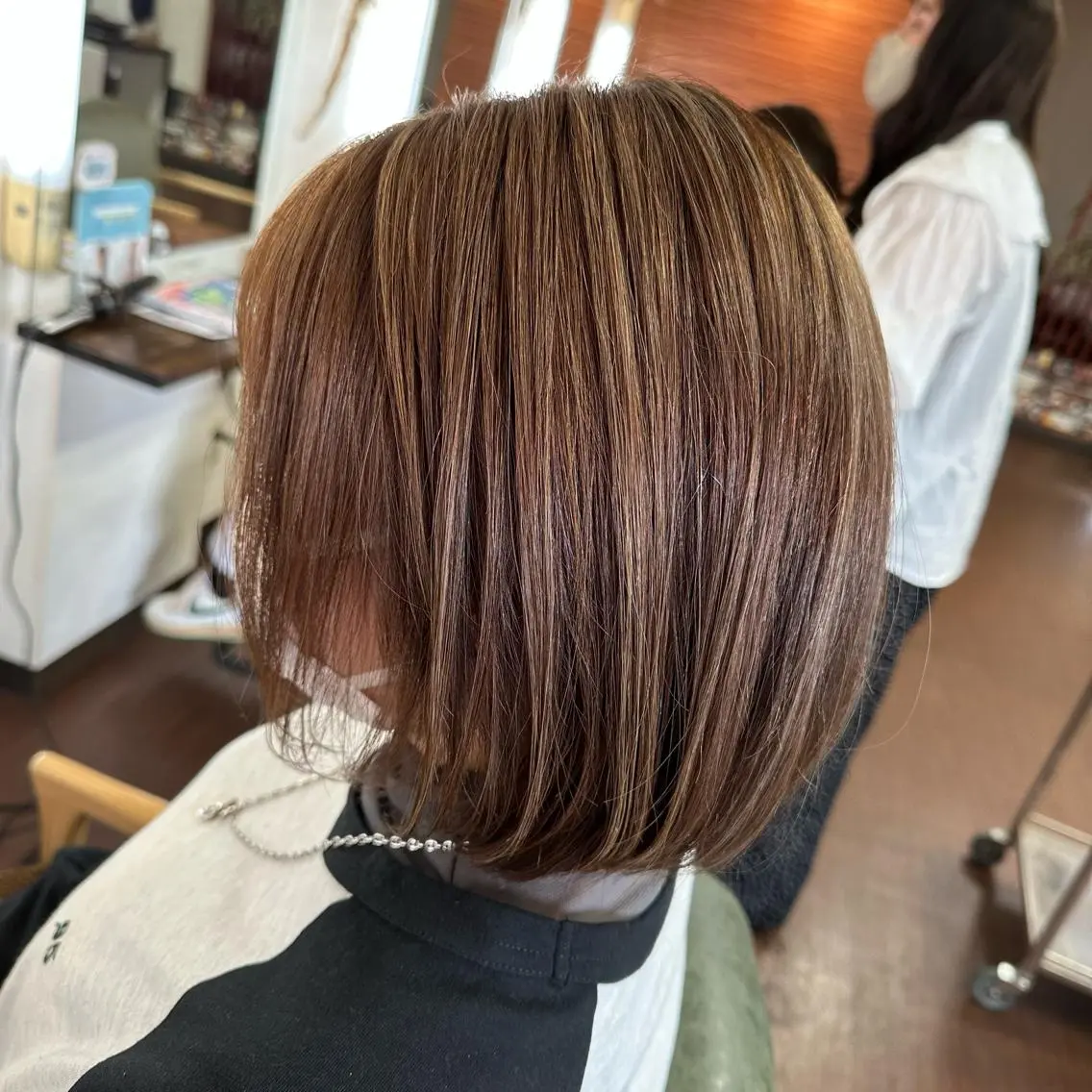 ショート カラー 💜推しインナー カラー/菊池柊真💜のヘアスタイル