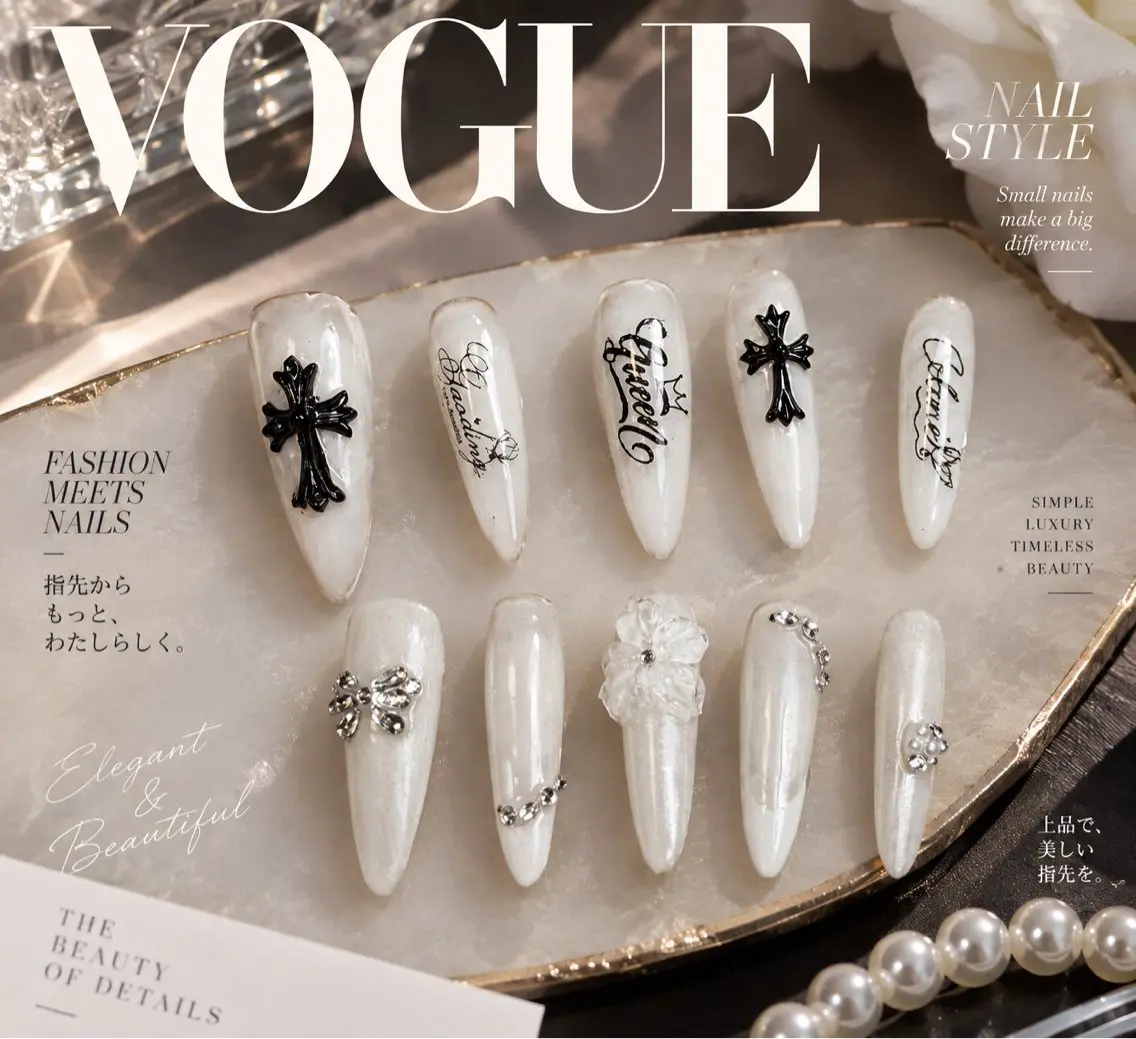 10本長さデザインネイル💅の写真