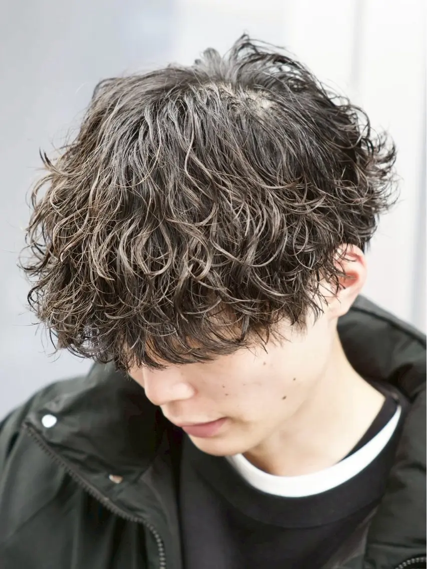 パーマ メンズ カット パーマ OVARL/ メンズパーマ/きらりのヘアスタイル