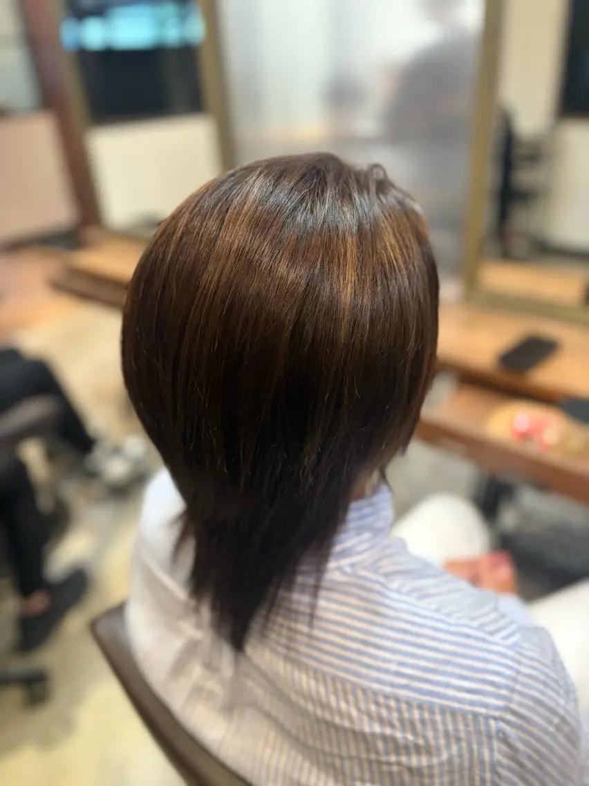 カット ヘアカラー elk YURINA🧸のヘアスタイル