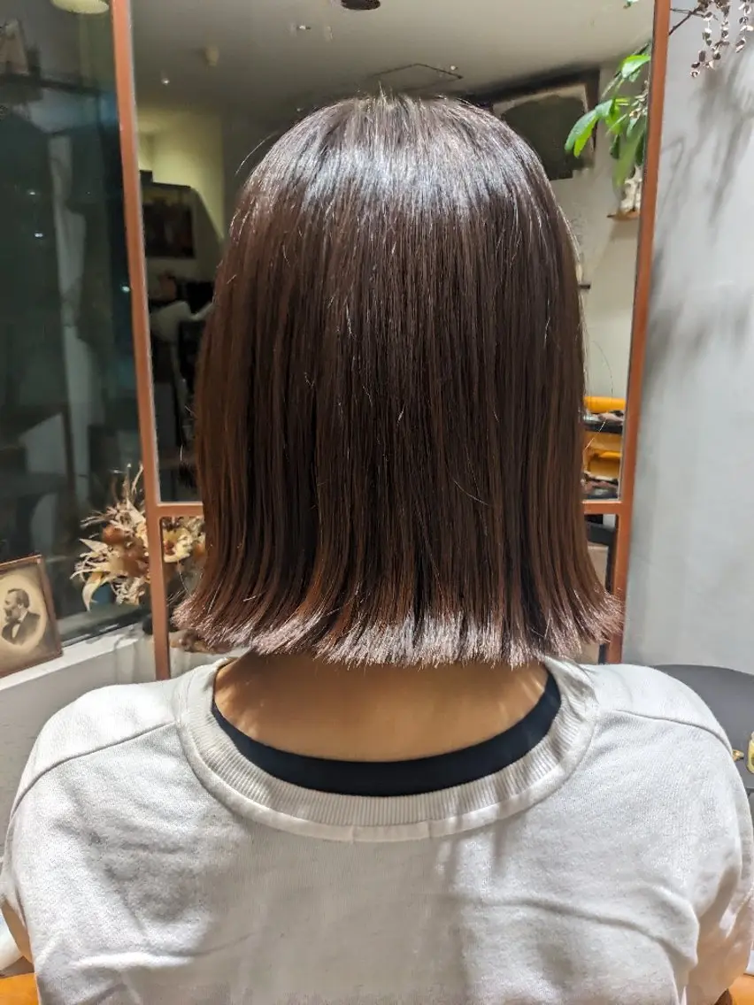 ミディアム over two 藤が丘のヘアスタイル