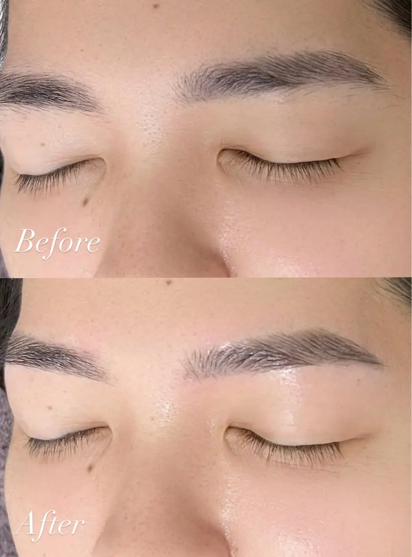 メンズ アイブロウ メンズアイブロウ ワックス脱毛 眉カット eye on 渋谷店の眉毛・アイブロウイメージ