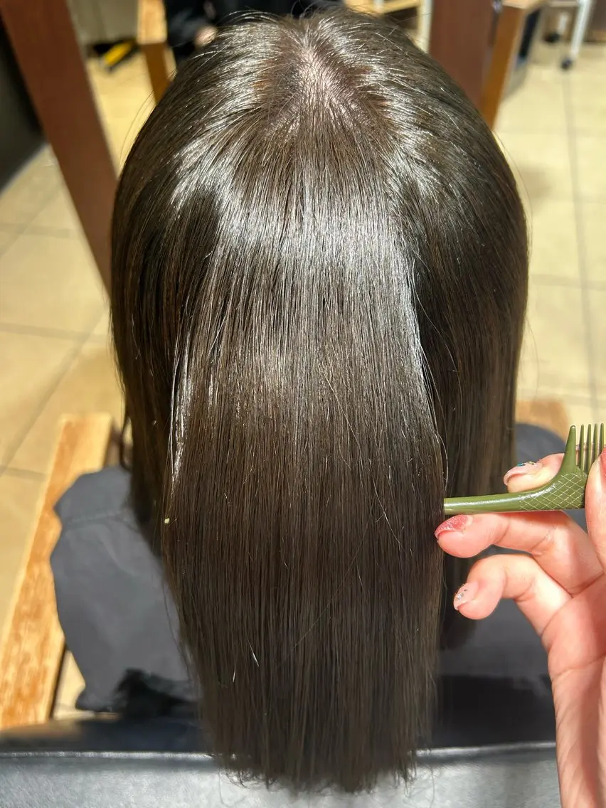 カラー ブリーチ ブリーチなしカラー サトムラ ユウキのヘアスタイル