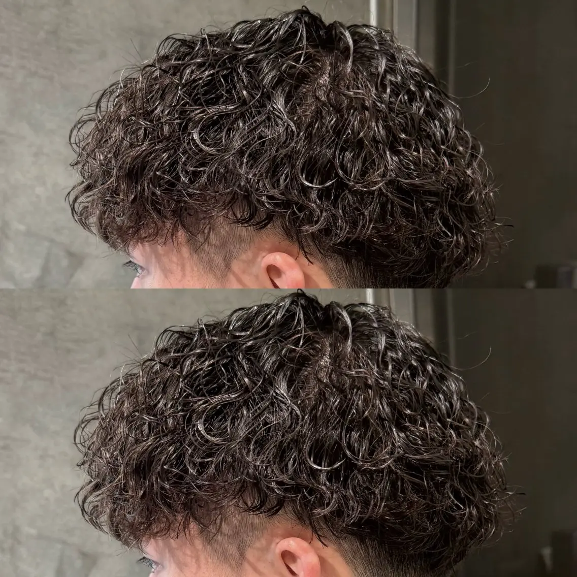 パーマ メンズ 似合わせ 鈴木俊輔のヘアスタイル