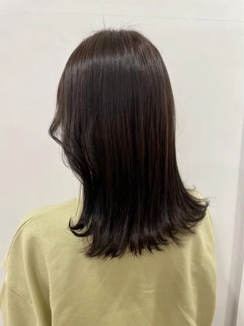 ミディアム カラー 透明感カラー メンズカット/ニュア ンスパーマkaitoのヘアスタイル