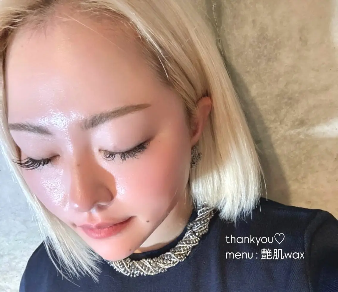 艶肌wax脱毛🪞✨️“ お肌がツヤツヤに⟡.꙳ ”の写真
