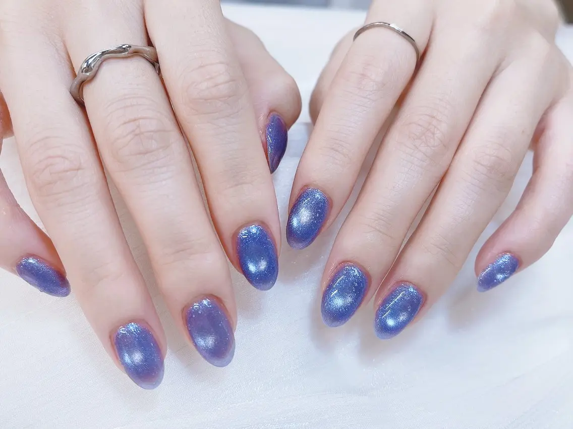 ネイル チークネイル 成人式 フレンチネイル グラデーション 氷ネイル・うるうるネイル ハンドネイル DUO   MI nail salonのネイルデザイン