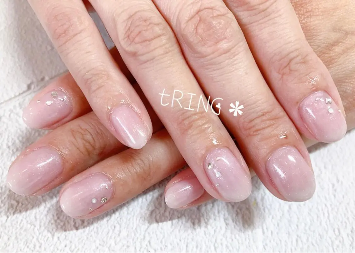 ネイル ハンドネイル tRING* しいの木台のネイルデザイン