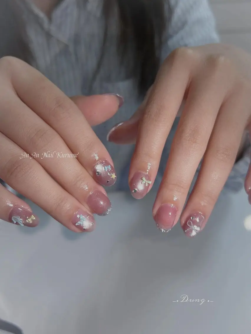 ネイル ハンドネイル AN AN NAILKURUMEのネイルデザイン