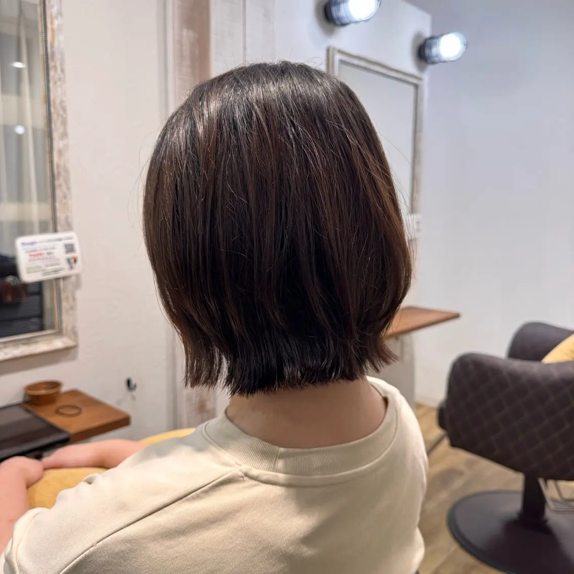 ミディアム カット パーマモデル募集中 渥美翔人のヘアスタイル