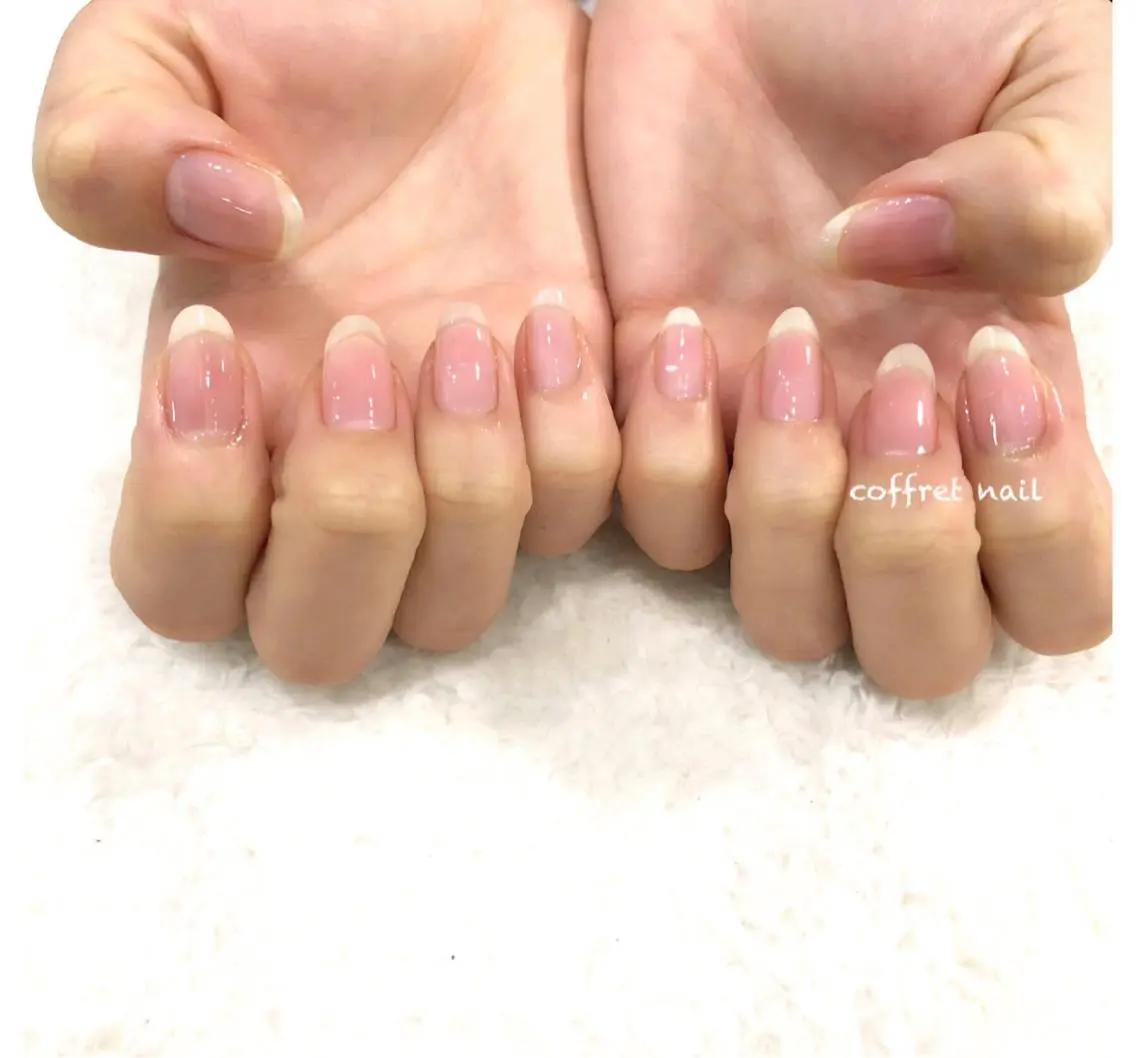 期間限定✨自爪を育成されたい方✨ ネイルケア💅 +手先までのマッサージ付き¥4,950→¥3,850の写真