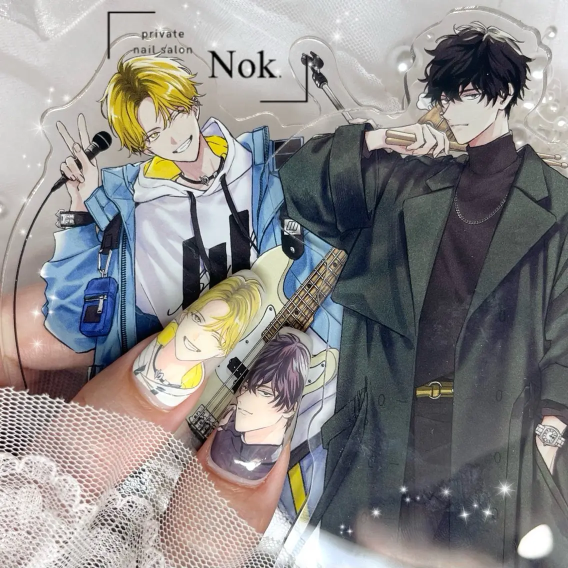 ネイル ロングネイル ハンドネイル 池袋痛ネイル Nok. 渡辺のネイルデザイン