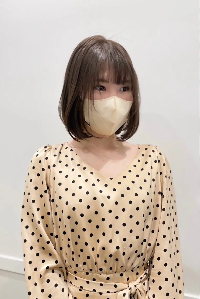 ミディアム カット トリートメント Yuka ∥ 深層筋 ×睡眠改善ヘッドスパのヘアスタイル