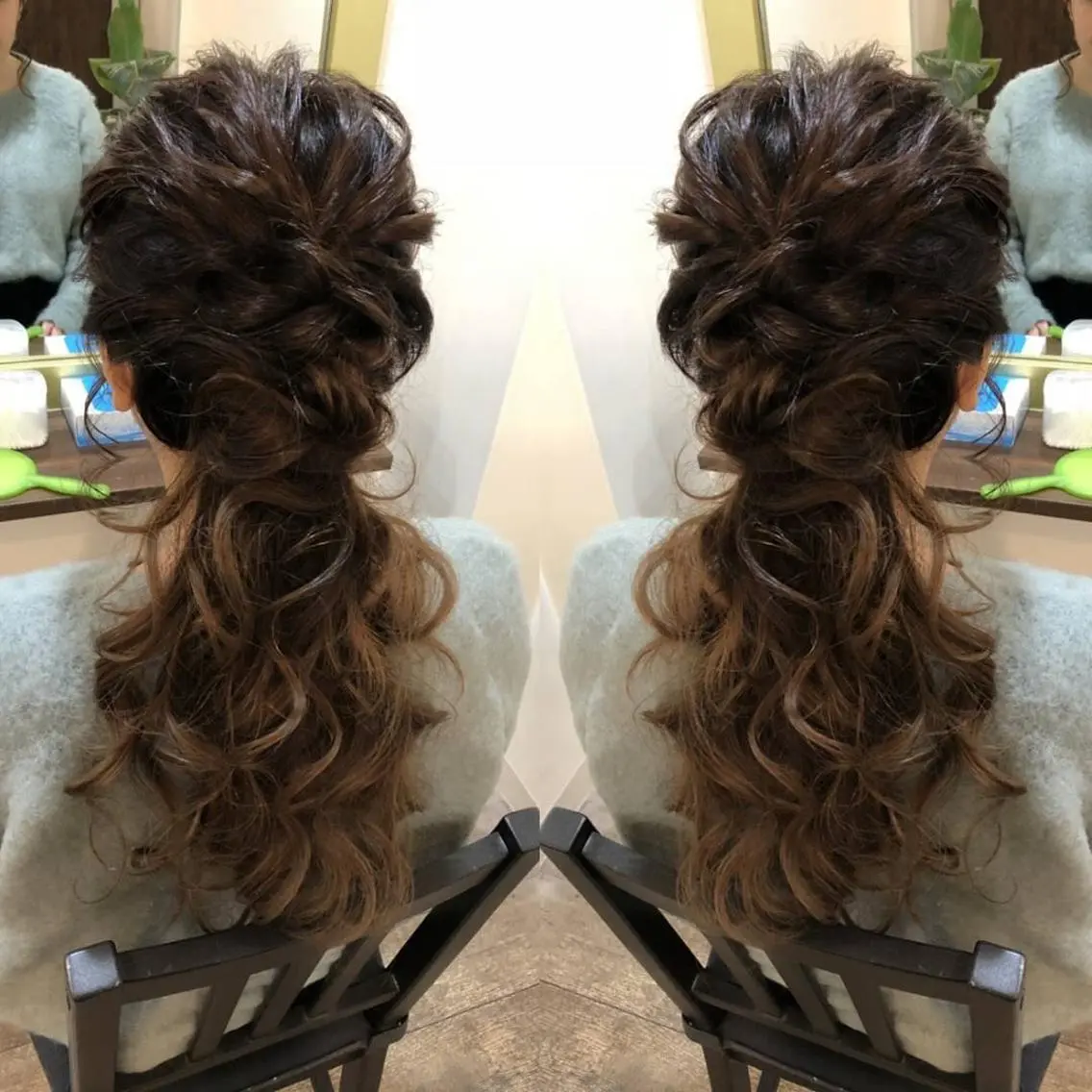 ヘアアレンジ 中原 梨沙のヘアスタイル