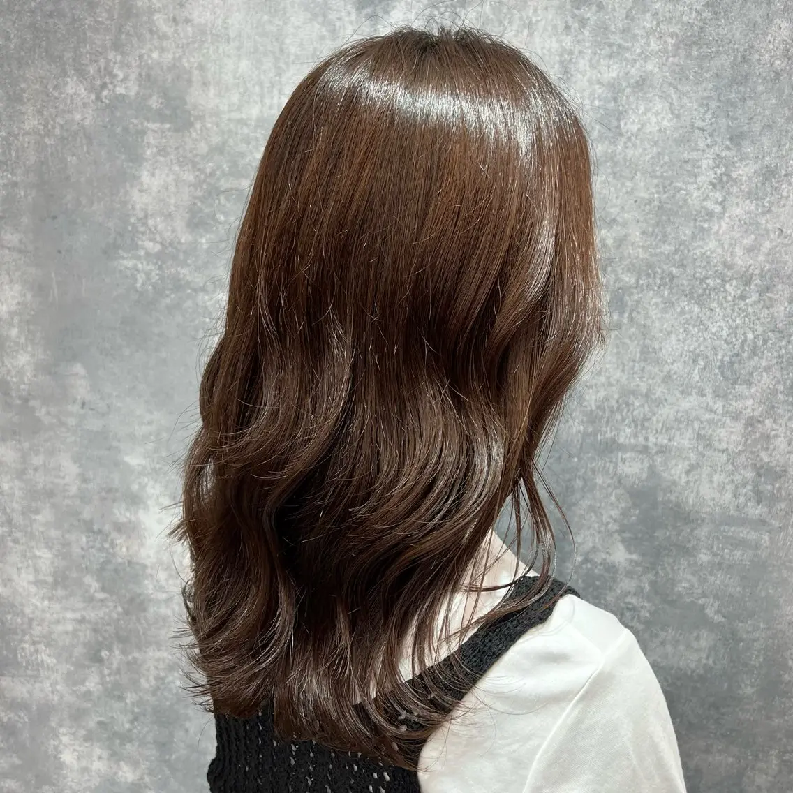 セミロング ヘアアレンジ カット ヘアセット 大人GAL製造機/カ ラー×エクステゆいとのヘアスタイル