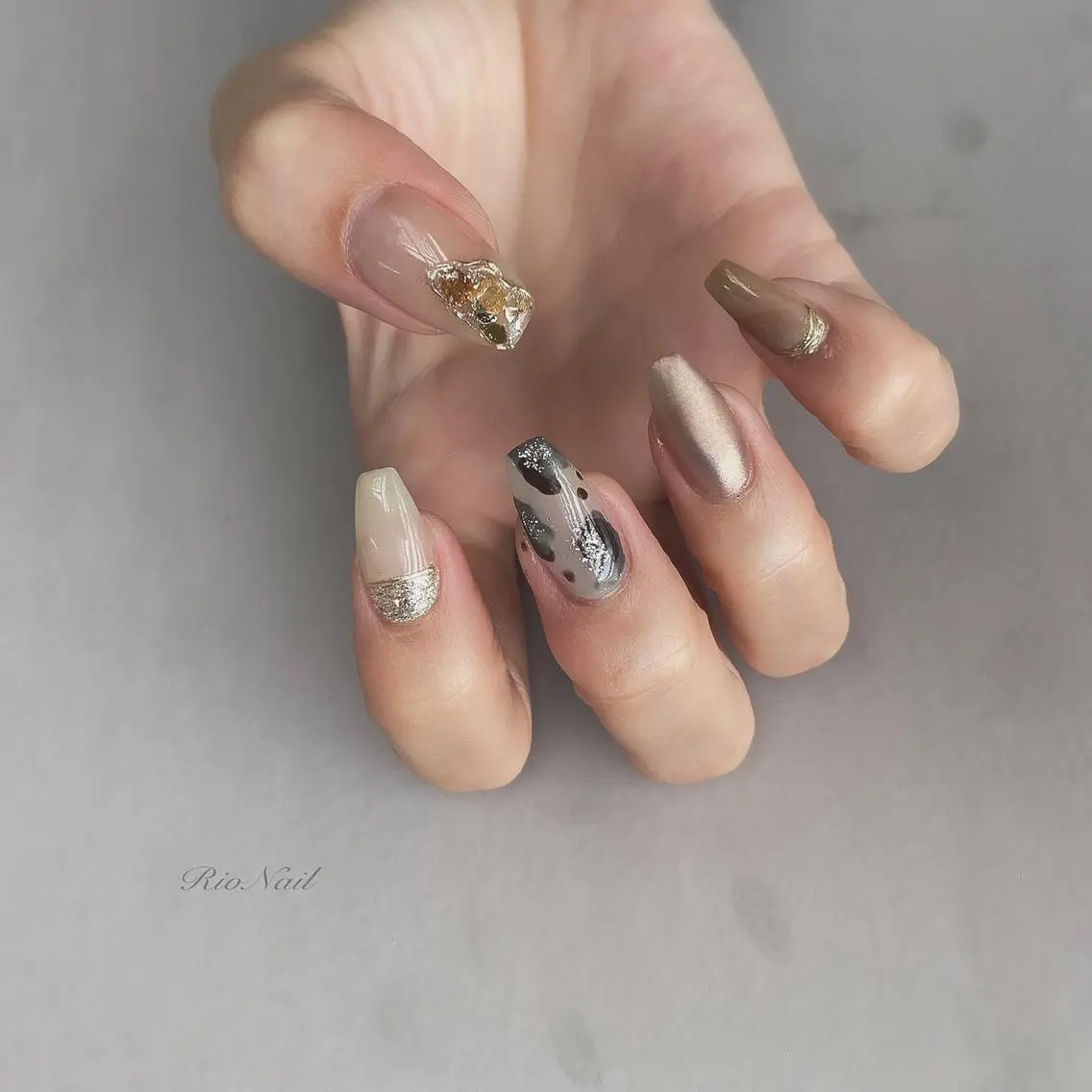 ネイル ハンドネイル nailsalon linneのネイルデザイン