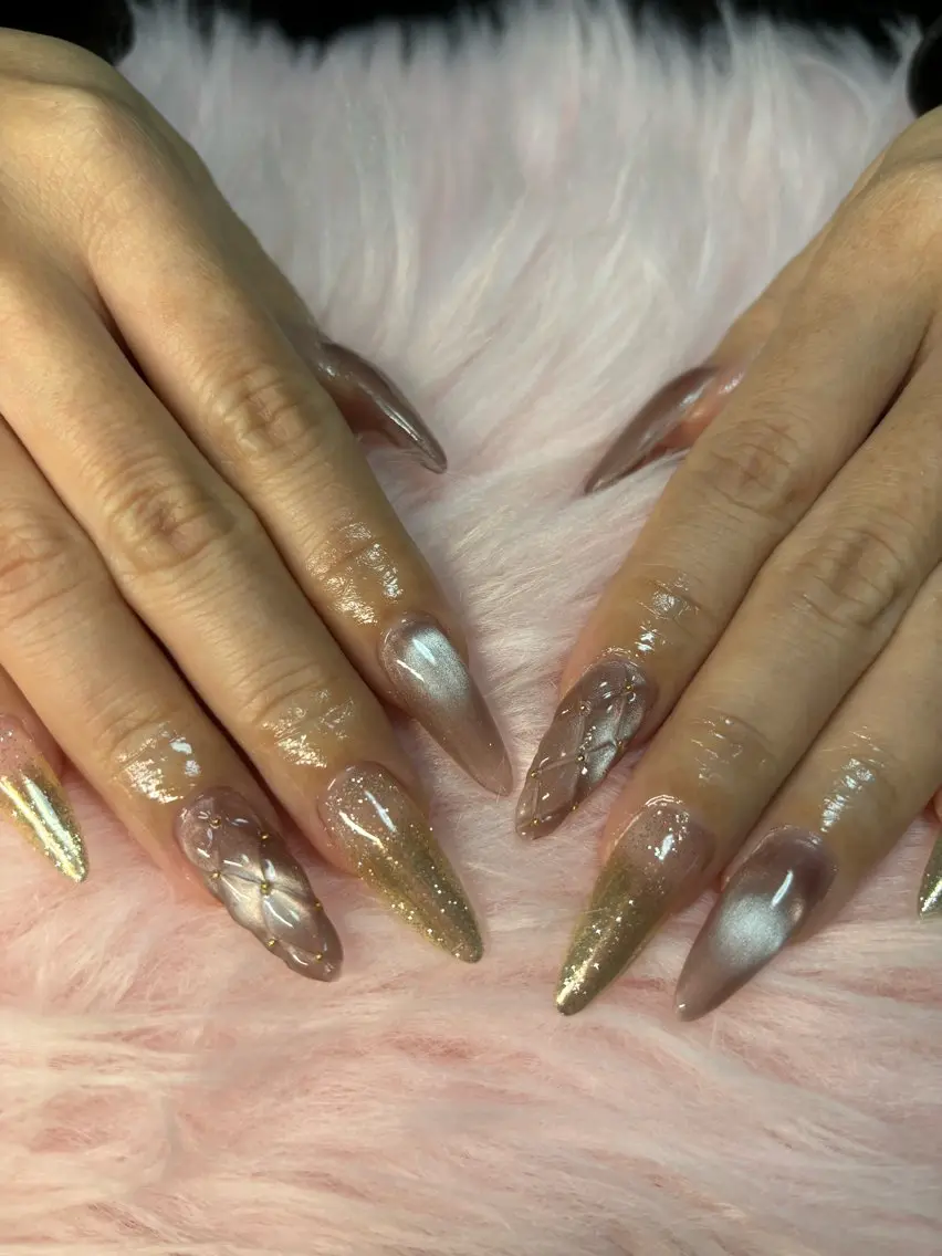 ネイル rukianail 新里のネイルデザイン