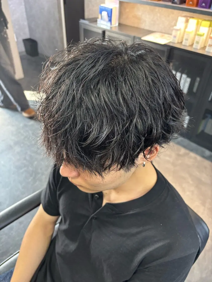 パーマ メンズ メンズパーマ ツイストスパイラルパーマ スパイラルパーマ カット パーマ 🔥メンズパーマ特化 高橋晴🔥のヘアスタイル