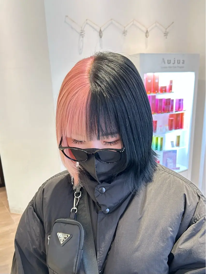 カラー デザインカラー カット ヘアカラー brace あべの/ Nicoのヘアスタイル