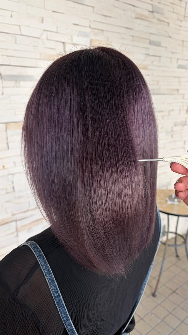 ミディアム ヘアカラー トリートメント Début 【ユウカ】のヘアスタイル