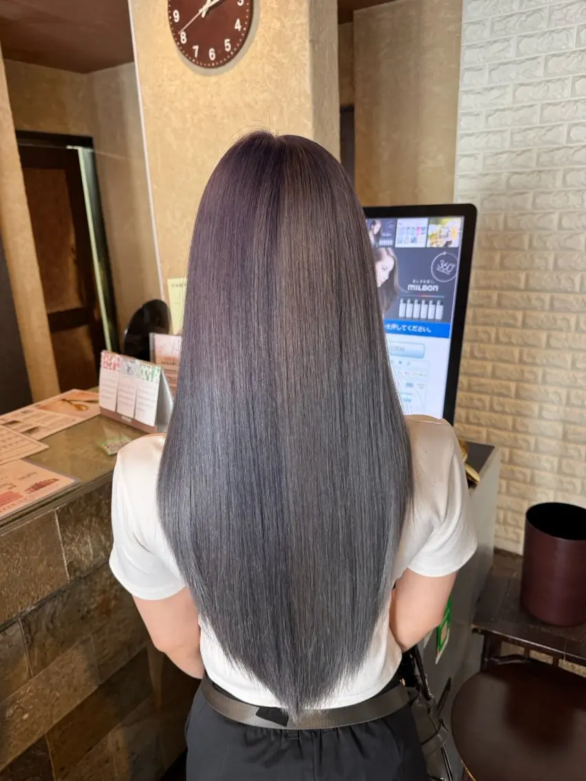 ロング 田上 瑞菜のヘアスタイル