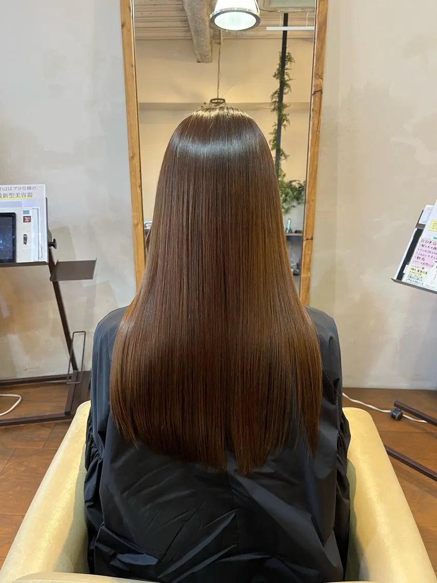 ロング パーマ カット トリートメント AKALA HAIR 西宮店 Juriのヘアスタイル