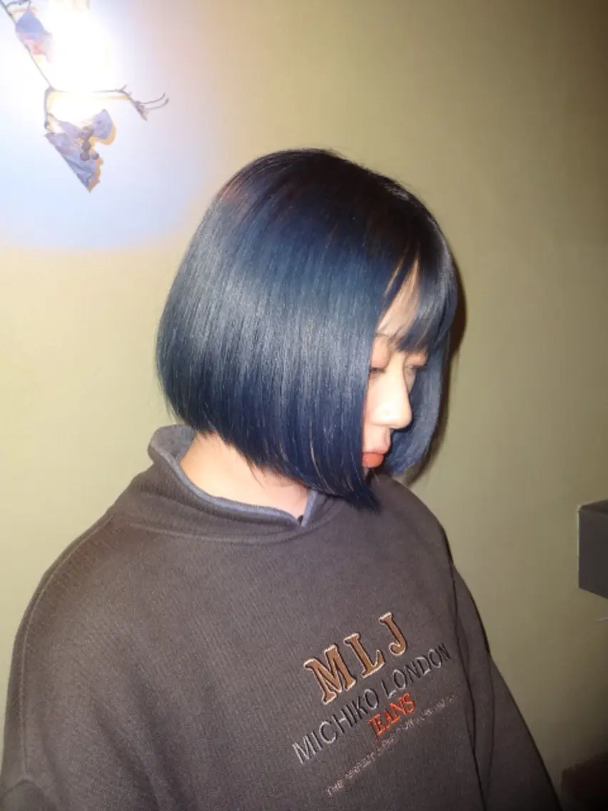 カラー ヘアカラー トリートメント 兼西 菜摘のヘアスタイル