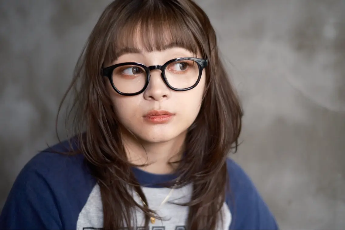 ミディアム カラー パーマ カット ヘアカラー パーマ 木村陸弥🌿似合わせ 再現性メンズヘアのヘアスタイル