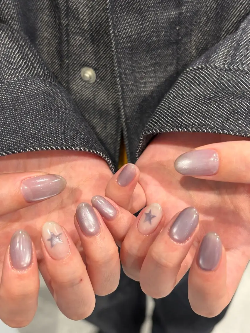 ネイル ハンドネイル 【うるちゅるnail 】🩰maiのネイルデザイン