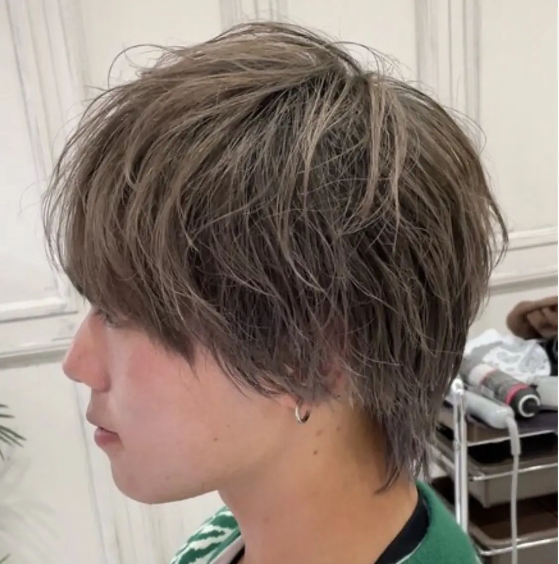 ショート メンズ カット トリートメント ヘアセット 垢抜けメンズパーマ /颯太のヘアスタイル