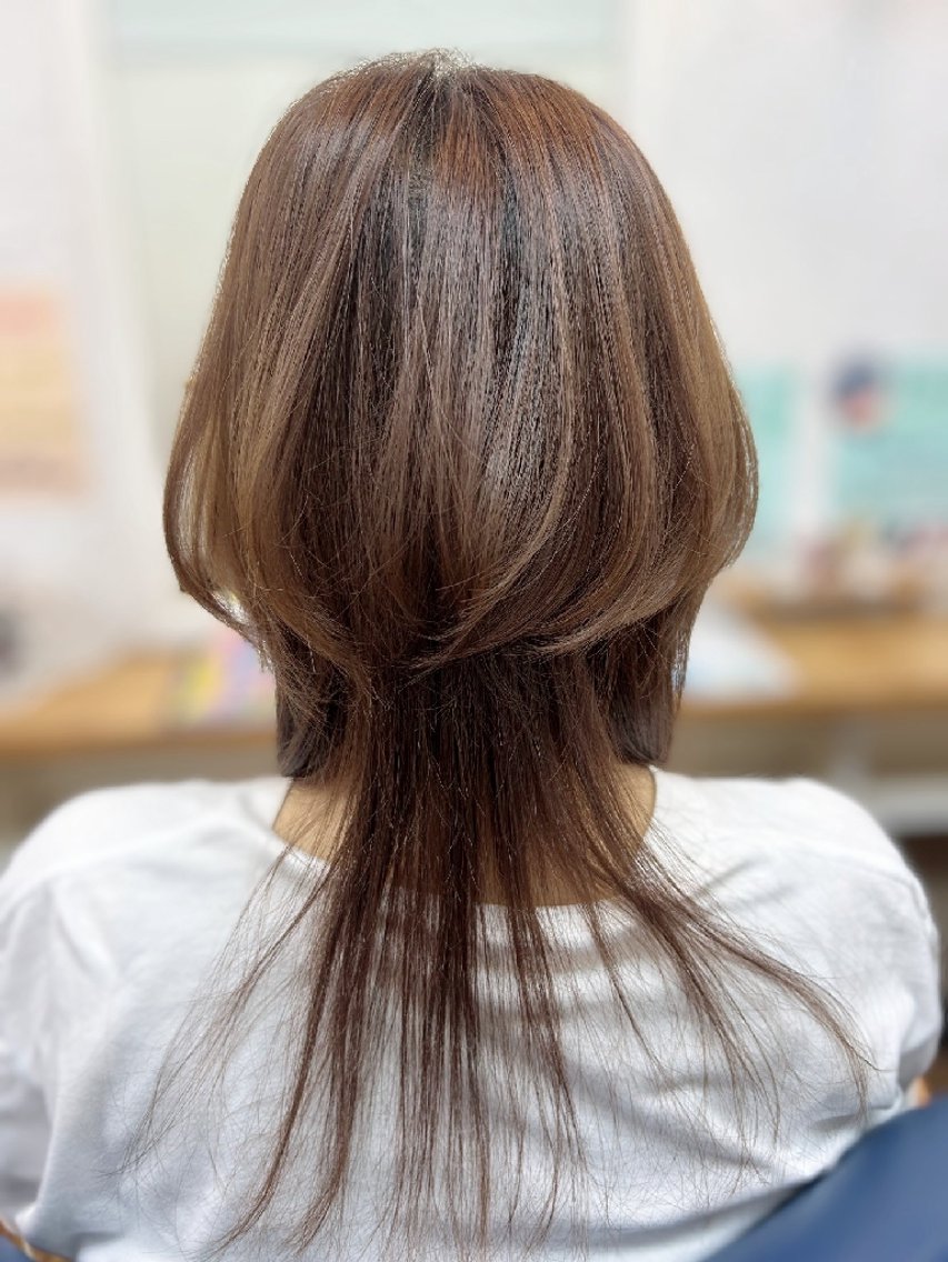 ロング 森長 咲子のヘアスタイル