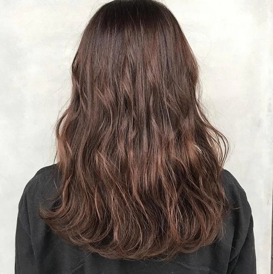 全体うる艶ヘアカラー🏳️🌈&泡とミルクタイプの3ステップ内部補修型トリートメント付き💗の写真