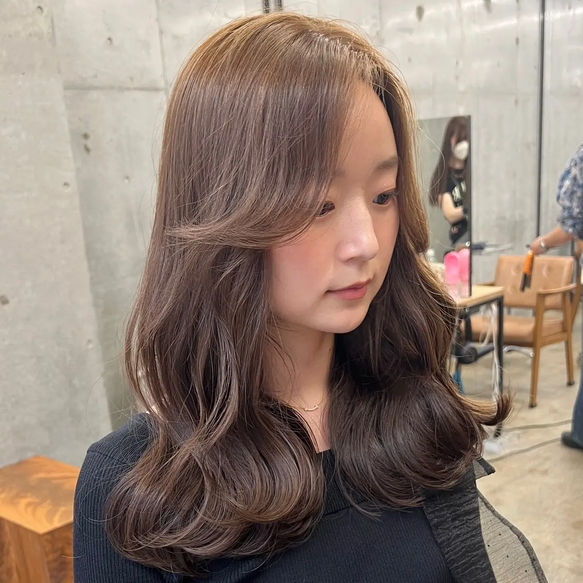 セミロング カラー カット ヘアカラー トリートメント ✨艶髪職人 しょうたろう✨のヘアスタイル