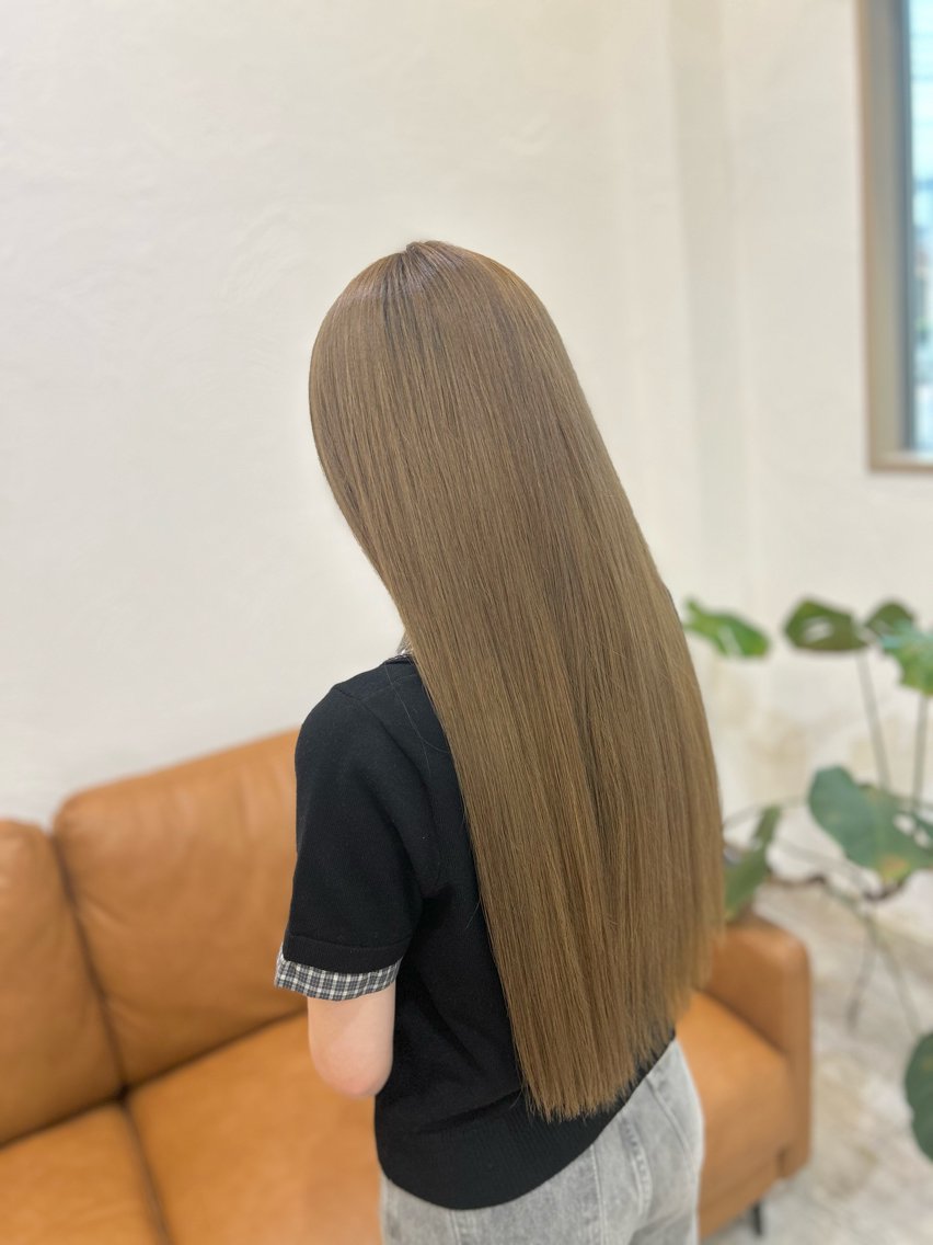 ロング カラー 堀 大輔のヘアスタイル