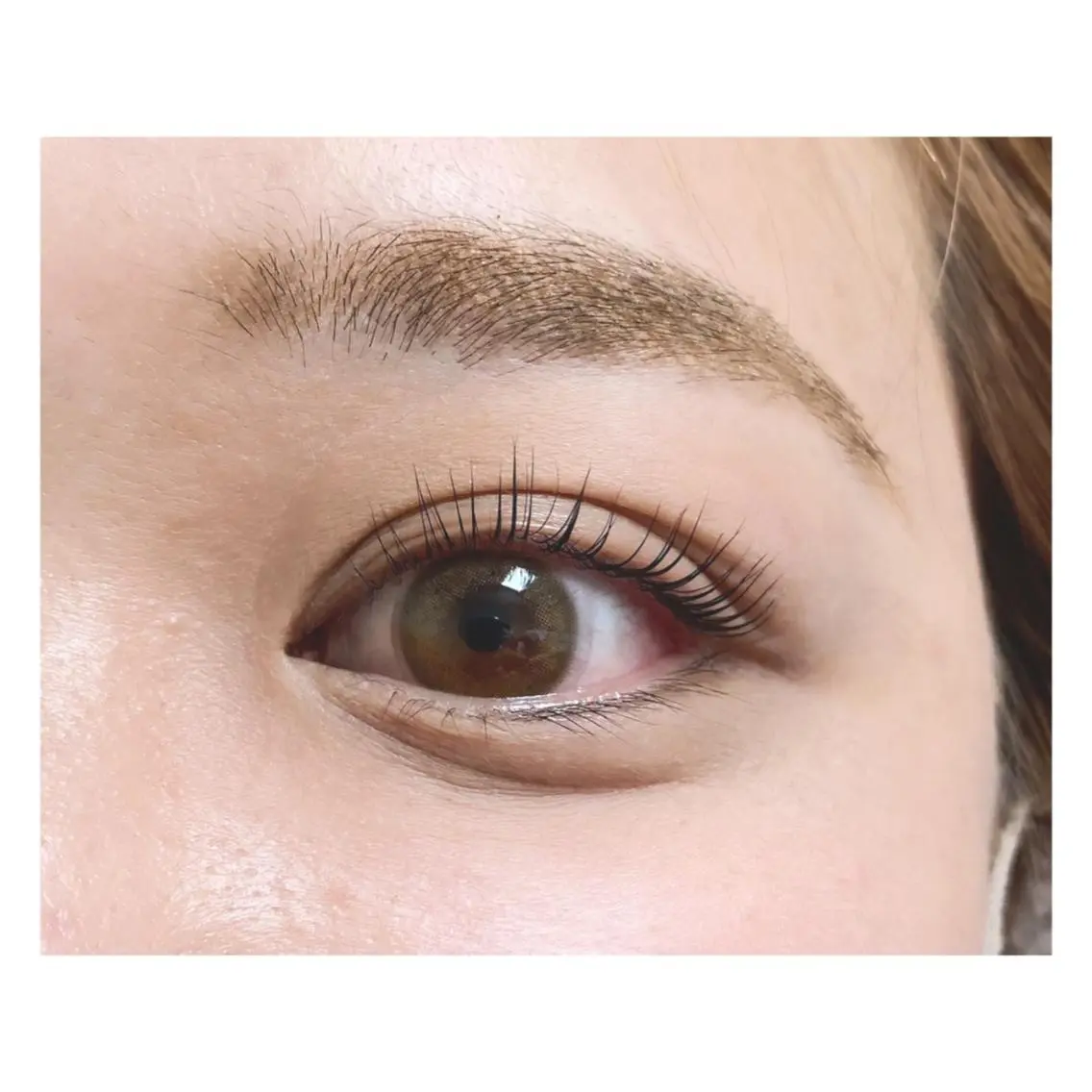 マツエク・マツパ 一重×まつ毛パーマ マツパ Nana .のマツエク・マツパデザイン