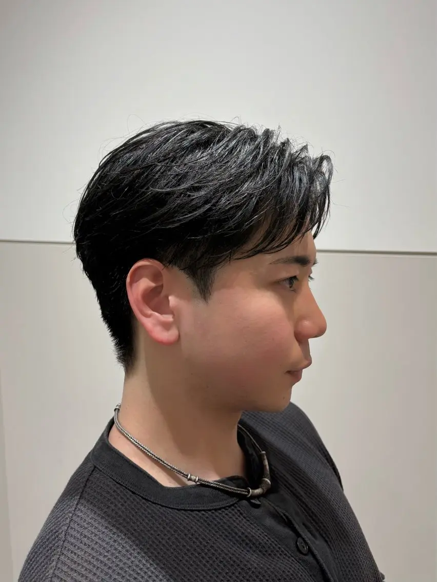ショート メンズ カット メンズ韓国ヘア特化 若林晃汰のヘアスタイル