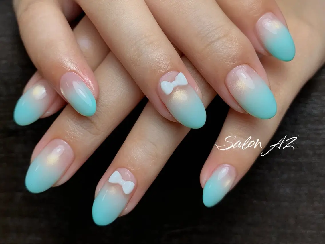 ネイル アートネイル フットネイル フレンチネイル マグネットネイル 持ち込み ハンドネイル salon AZ NANAのネイルデザイン